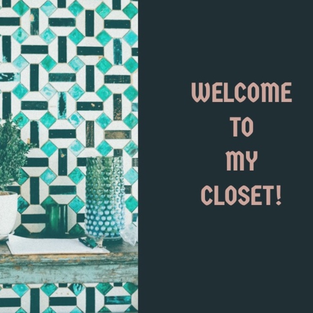 WELCOME TO MY CLOSET!